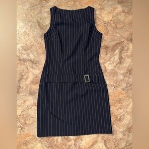 VINTAGE JODI KRISTOPHER Stripe Dress